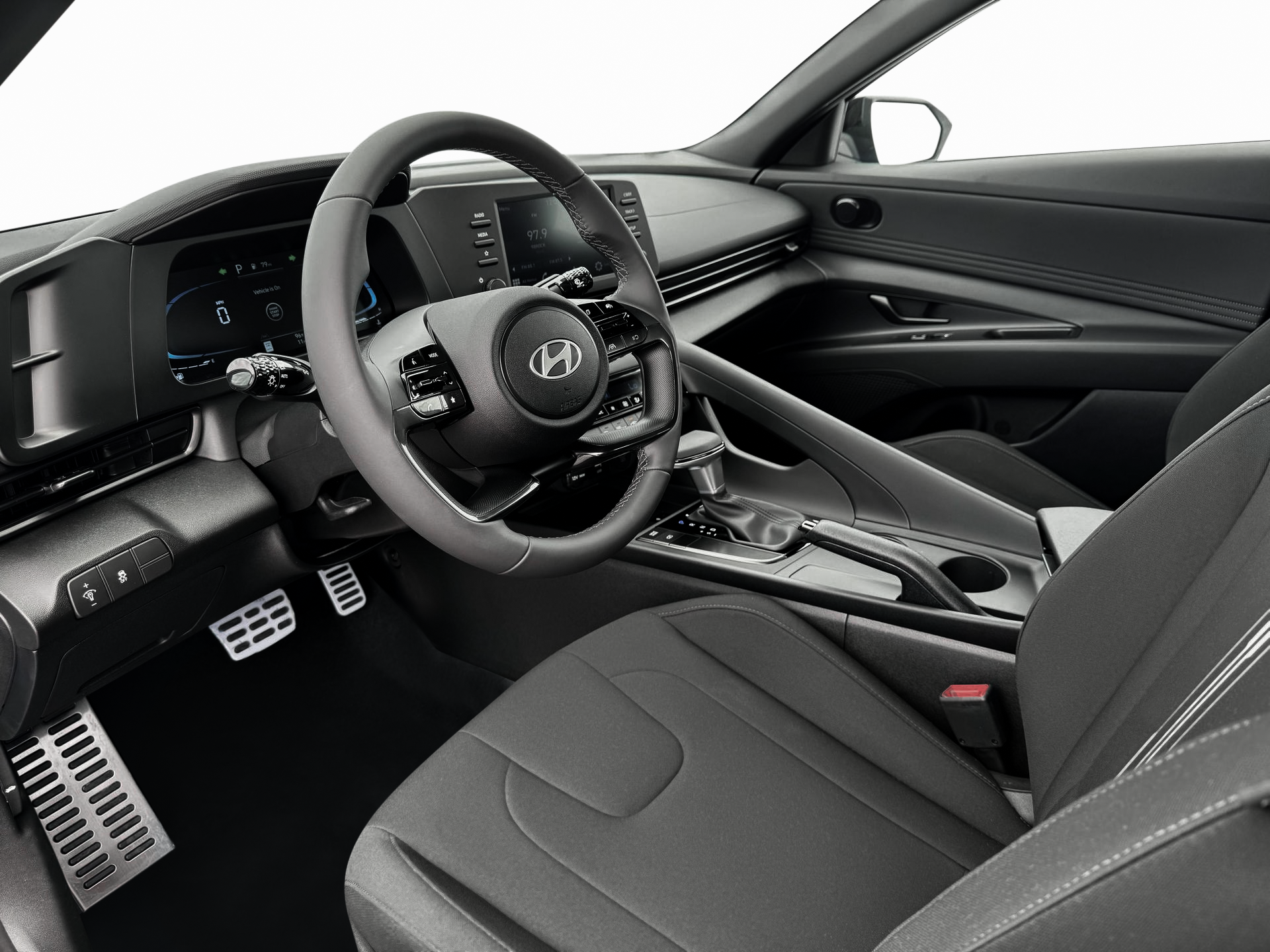 New 2025 Intense Blue Hyundai SEL Sport image 14