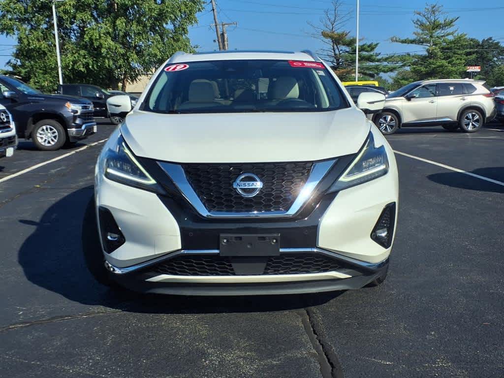 Certified 2019 Nissan Murano SL with VIN 5N1AZ2MS7KN110580 for sale in Woburn, MA