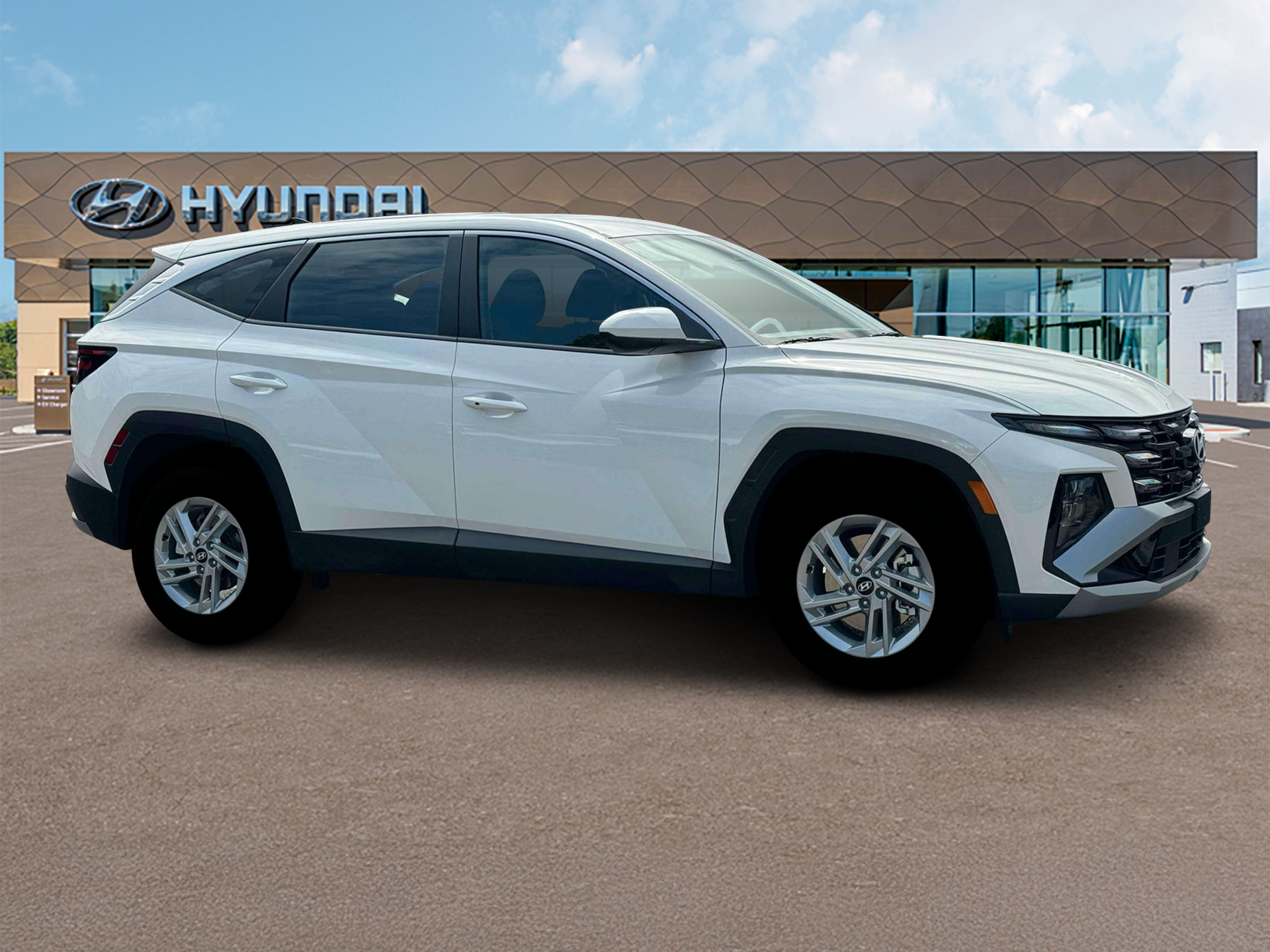New 2025 White Hyundai SE FWD image 10