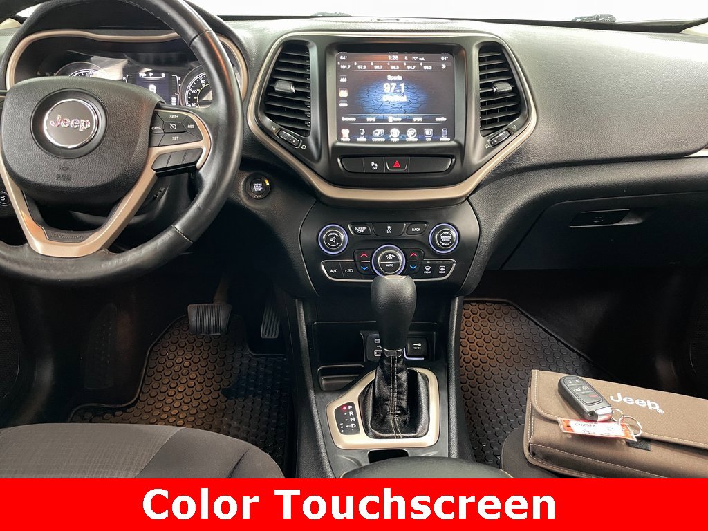 Used 2017 Jeep Cherokee Latitude with VIN 1C4PJLCB8HW535855 for sale in Delaware, OH