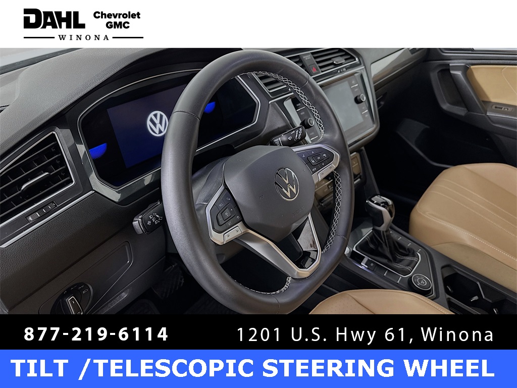 Used 2022 Volkswagen Tiguan SE with VIN 3VV2B7AX7NM121041 for sale in Winona, Minnesota