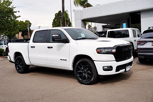 New 2026 Bright White Clear-Coat Exterior Paint RAM Laramie image 6