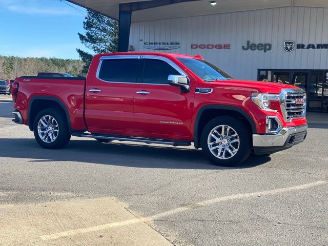 Used 2021 GMC Sierra 1500 SLT with VIN 3GTU9DEL2MG237110 for sale in Little Rock