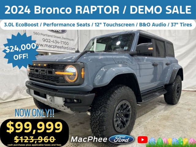 2024 Ford Bronco Bronco Raptor