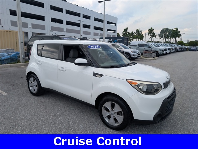 Used 2014 Kia Soul Base with VIN KNDJN2A2XE7003763 for sale in Delray Beach, FL