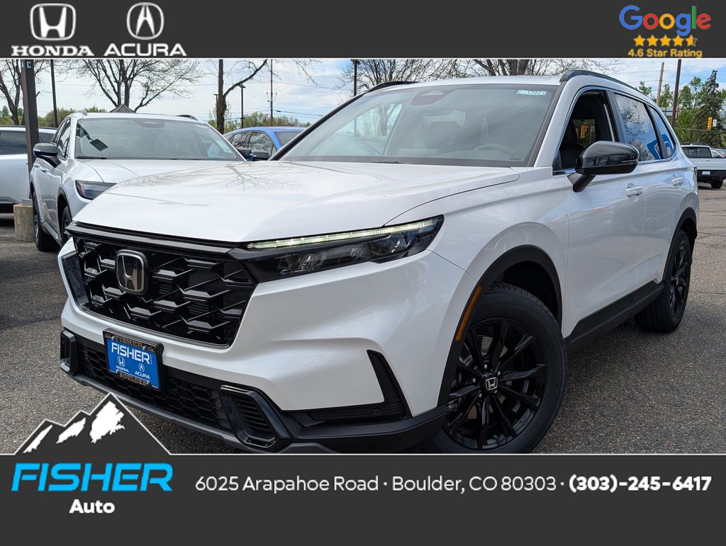 New 2025 Platinum White Pearl Honda Sport-L image 1