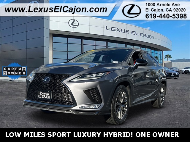 2022 Lexus RX Hybrid 450h F SPORT's photo