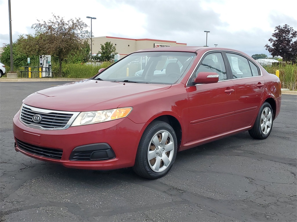 Used 2009 Kia Optima LX with VIN KNAGE228395366966 for sale in Saint Johns, MI