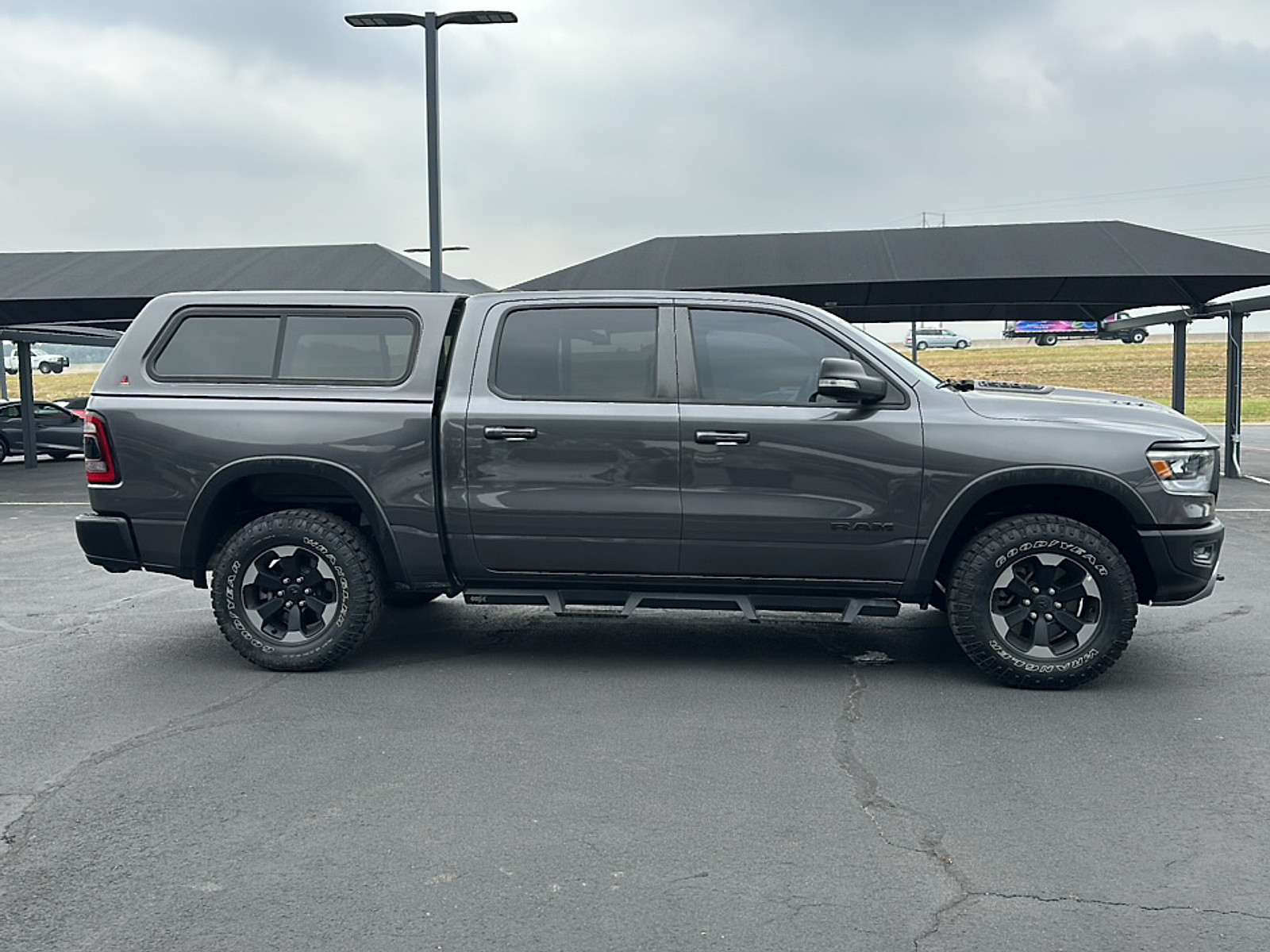 Used 2020 Granite Crystal Metallic Clearcoat Ram Rebel Crew Cab 4x4 5
