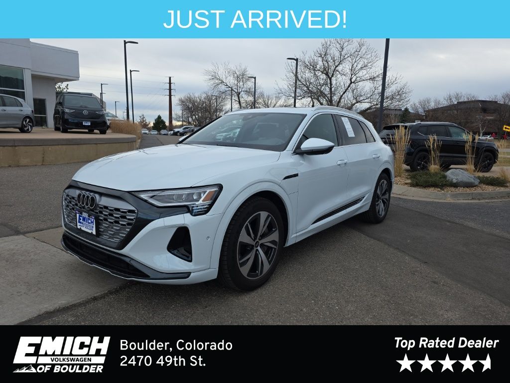 Used 2024 Audi Q8 e-tron Premium Plus with VIN WA15AAGE4RB030169 for sale in Denver, CO