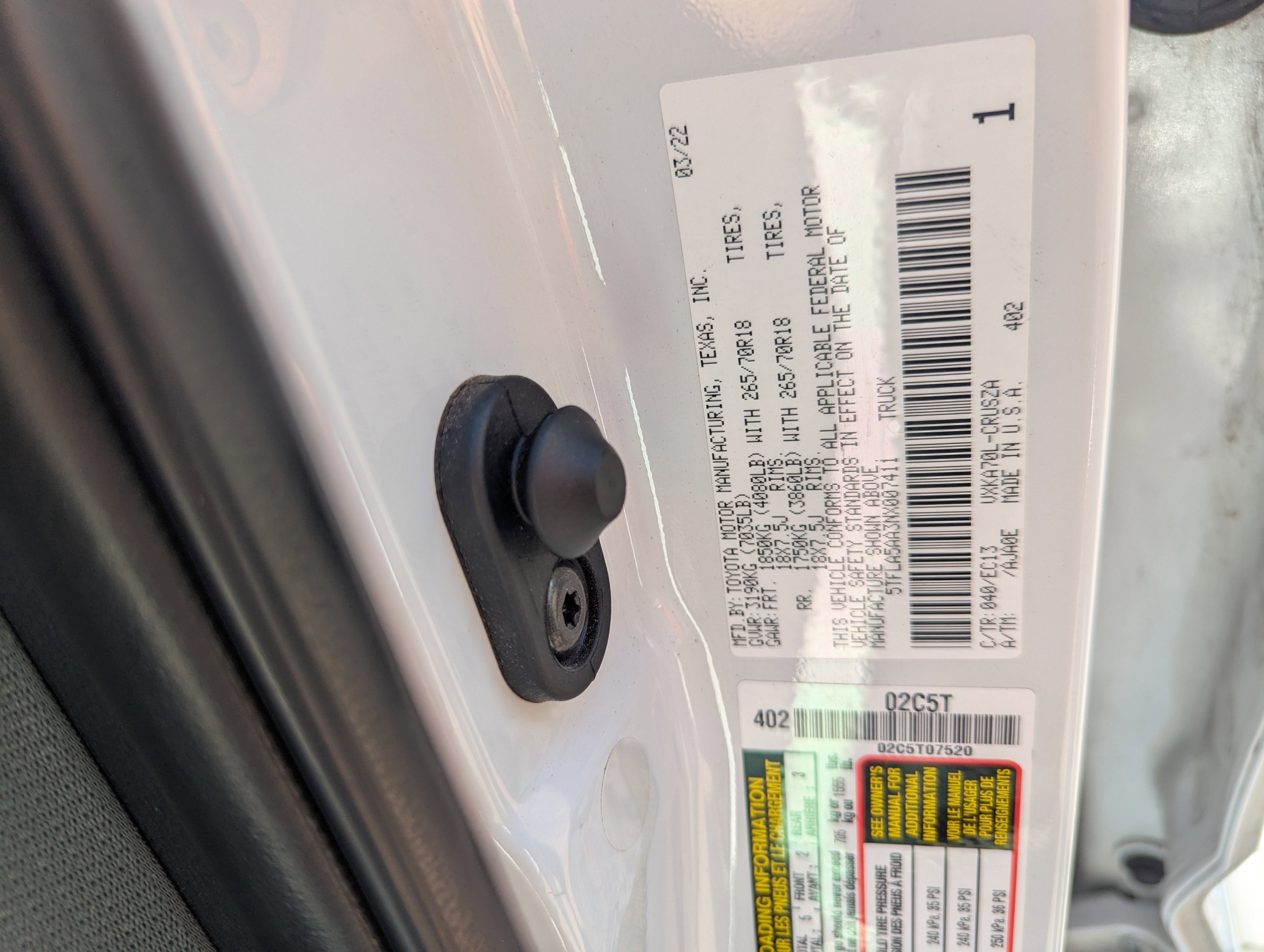 2022 Toyota Tundra SR5 photo 2