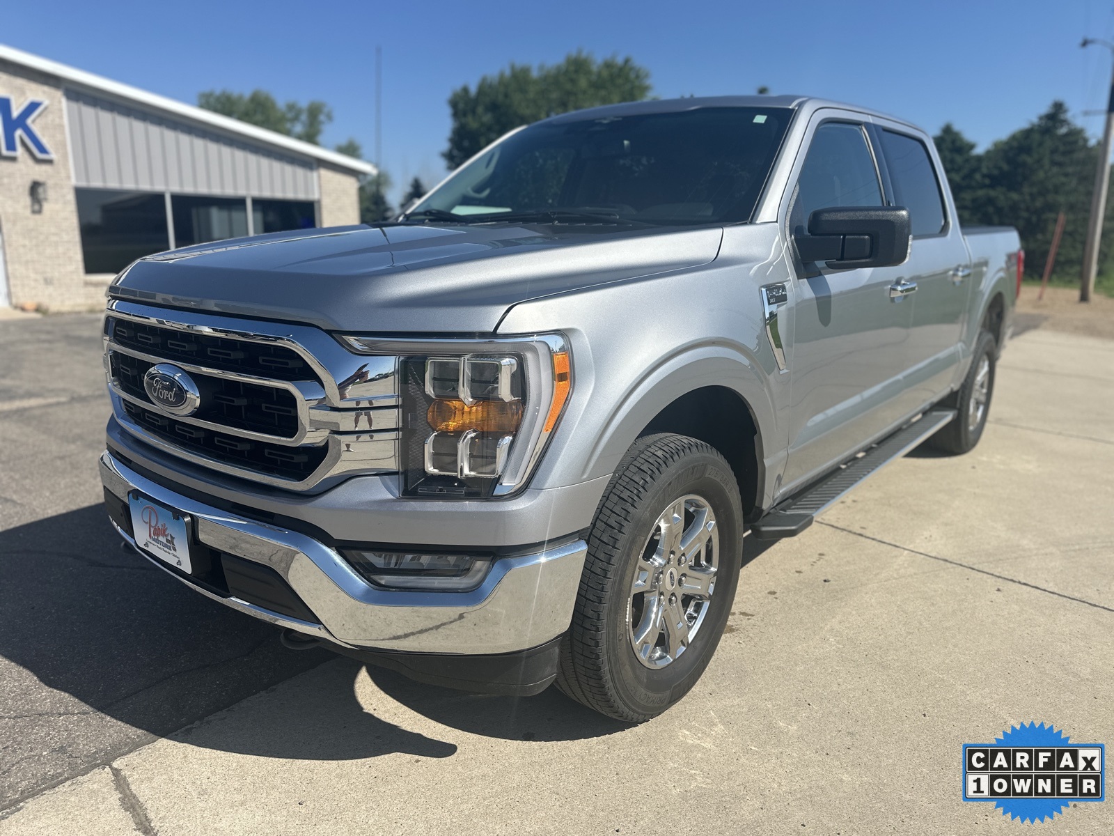 Used 2023 Ford F-150 XLT with VIN 1FTEW1EP9PKE45769 for sale in Luverne, Minnesota