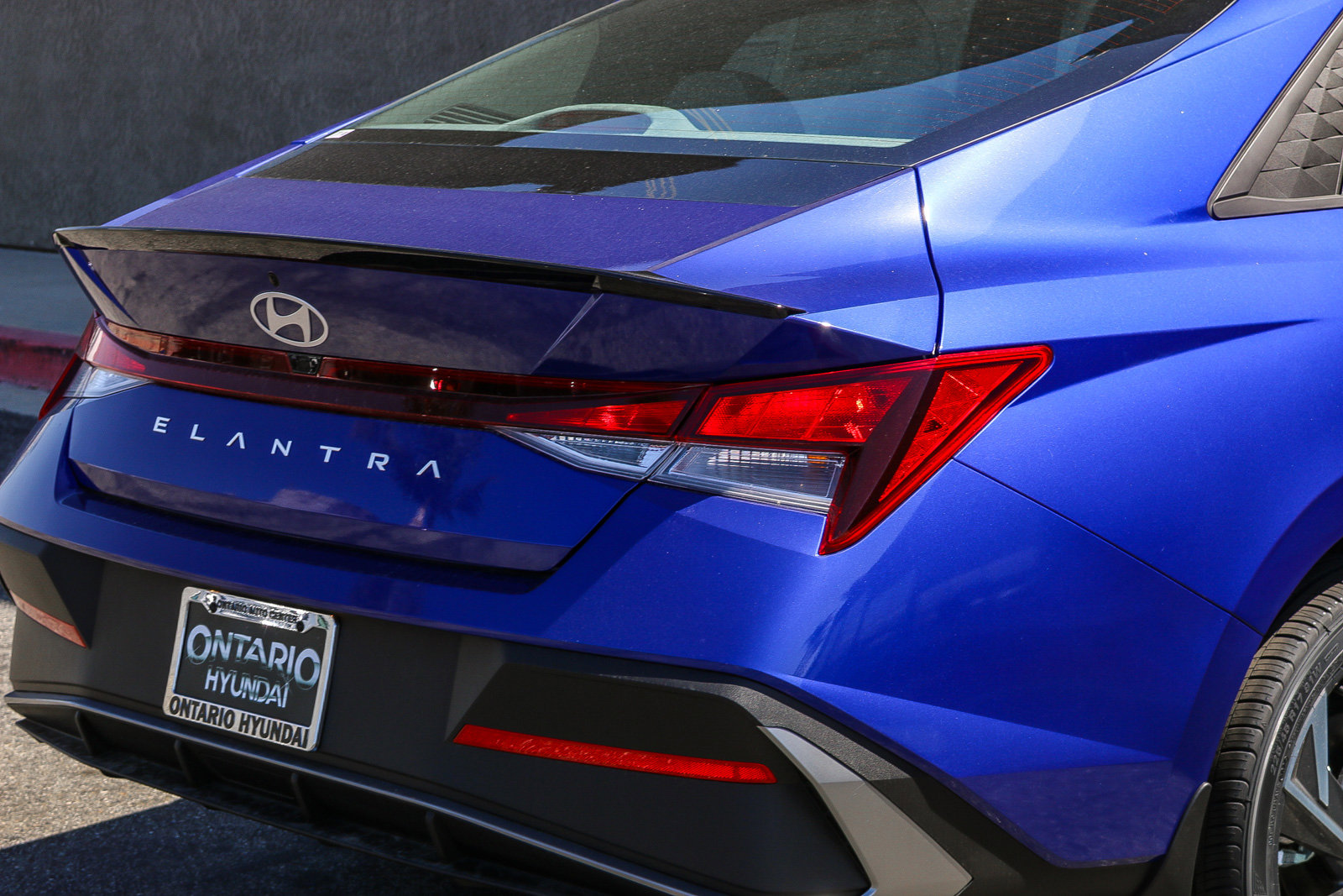 New 2025 Intense Blue Hyundai SEL Sport image 9