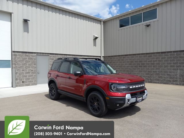New 2025 Ruby Red Metallic Tinted Clearcoat Ford Badlands image 1