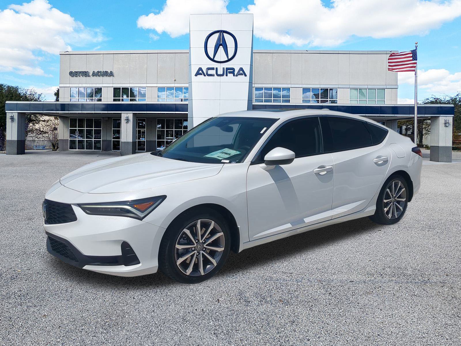 New 2025 Platinum White Pearl Acura Base image 1