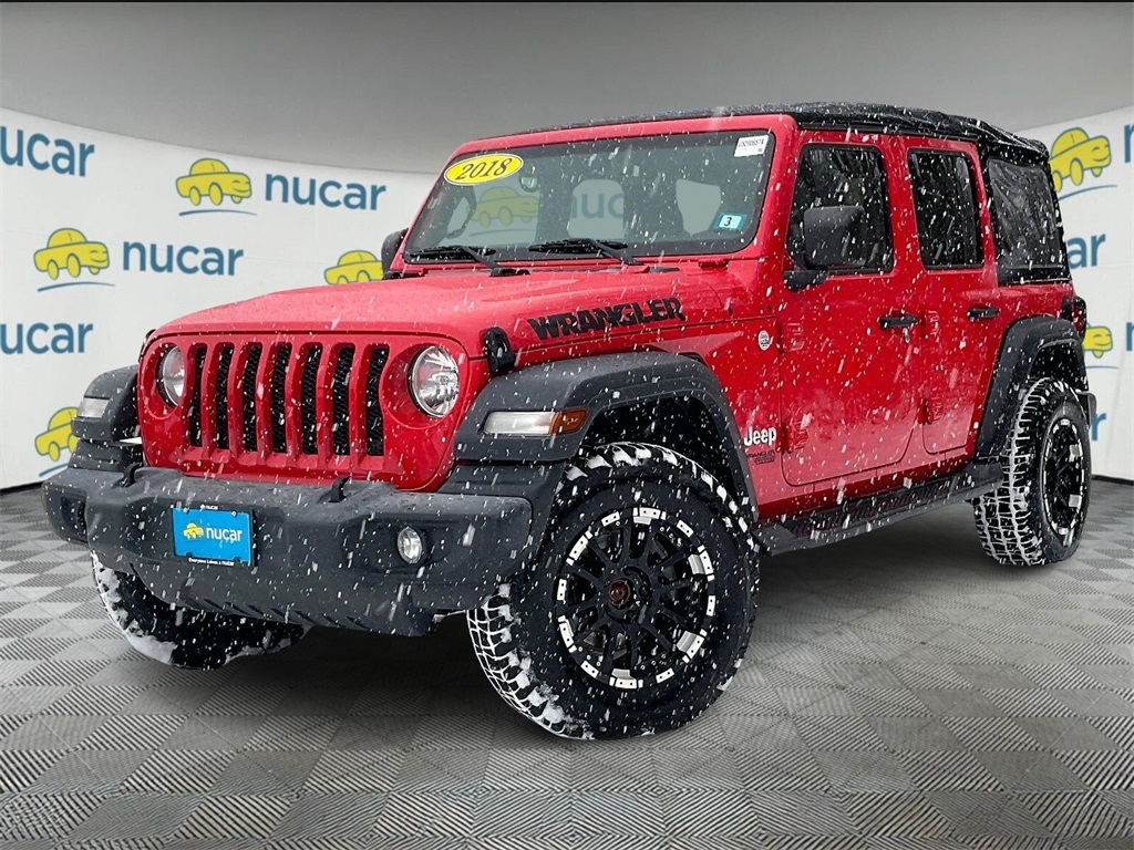 Image of Pre-Owned 2018 Jeep Wrangler Unlimited Sport S