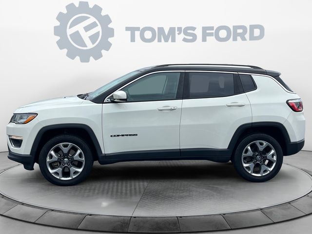Certified 2019 Jeep Compass Limited with VIN 3C4NJDCB8KT651762 for sale in Keyport, NJ