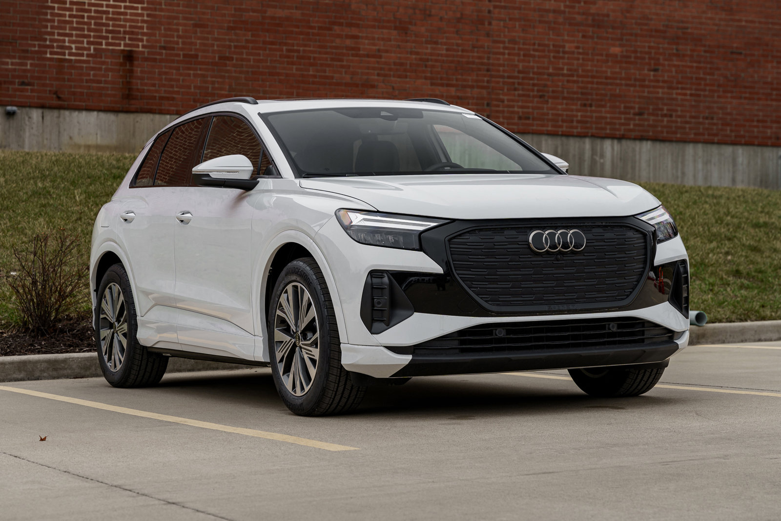 New 2025 Glacier White Metallic Audi Premium Plus image 1