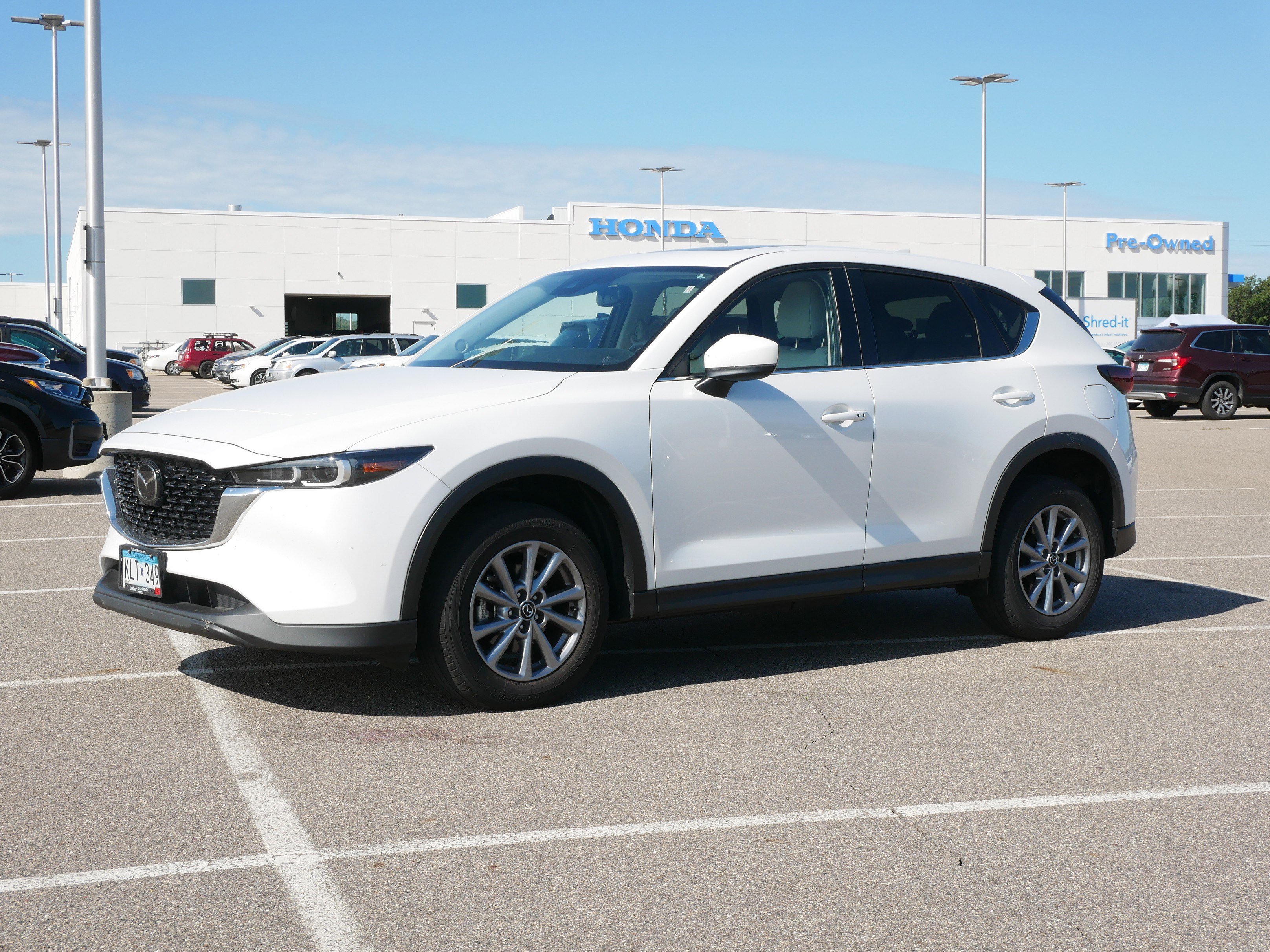 Used 2023 Mazda CX-5 S Preferred package with VIN JM3KFBCM7P0216835 for sale in Waite Park, Minnesota
