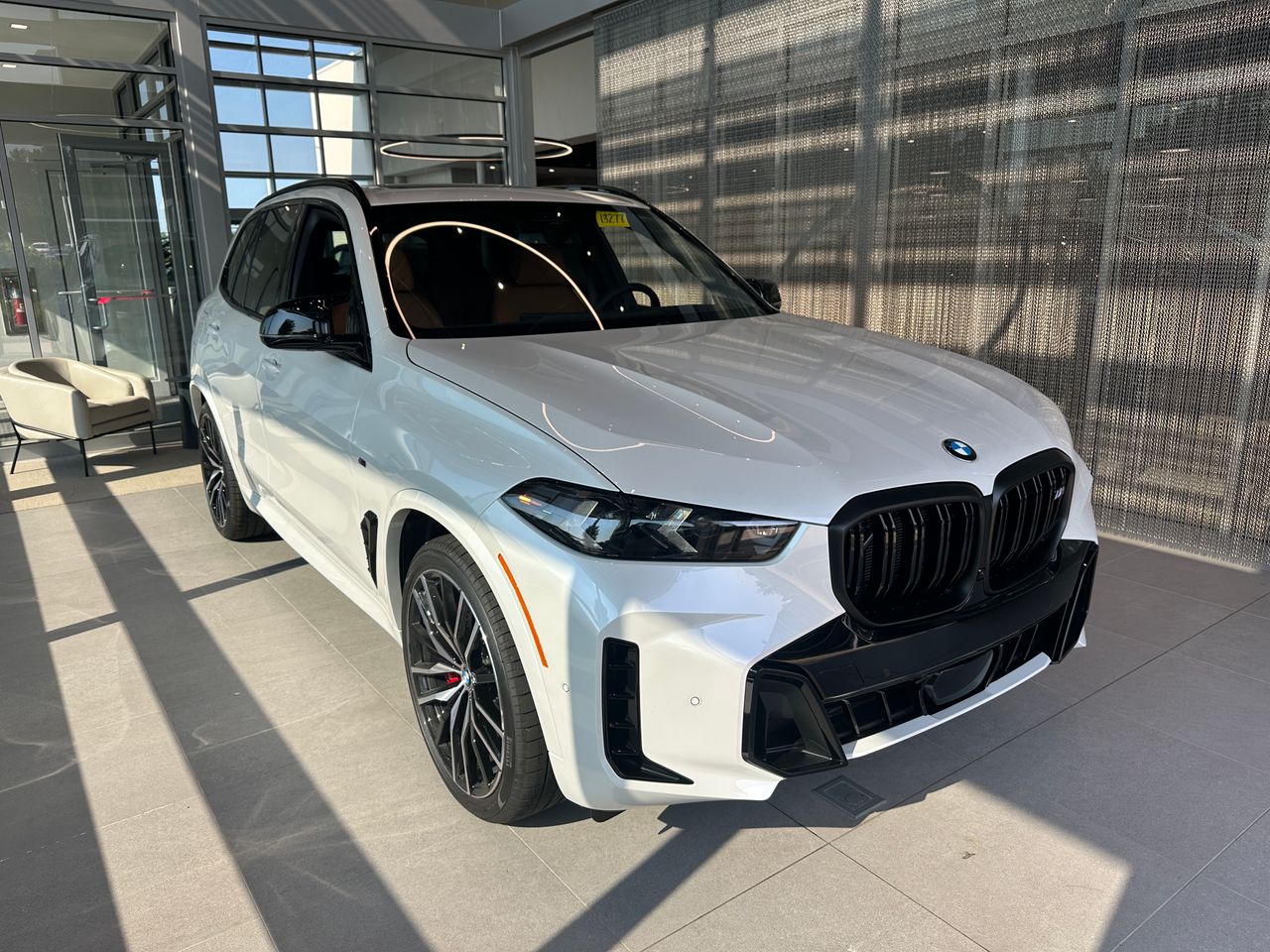 New 2026 Mineral White Metallic BMW M60i image 1