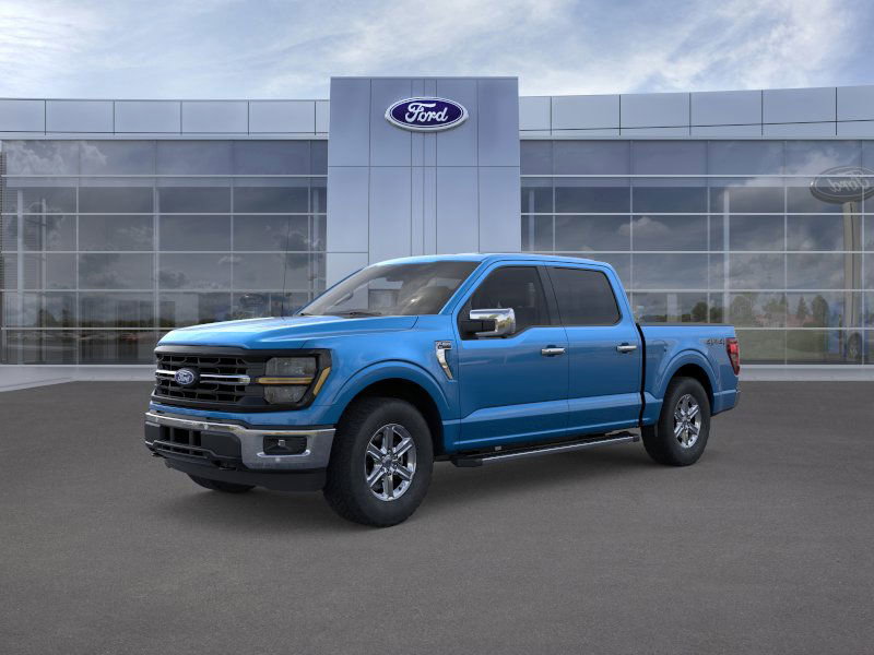 New 2025 ATLAS BLUE METALLIC Ford XLT image 1