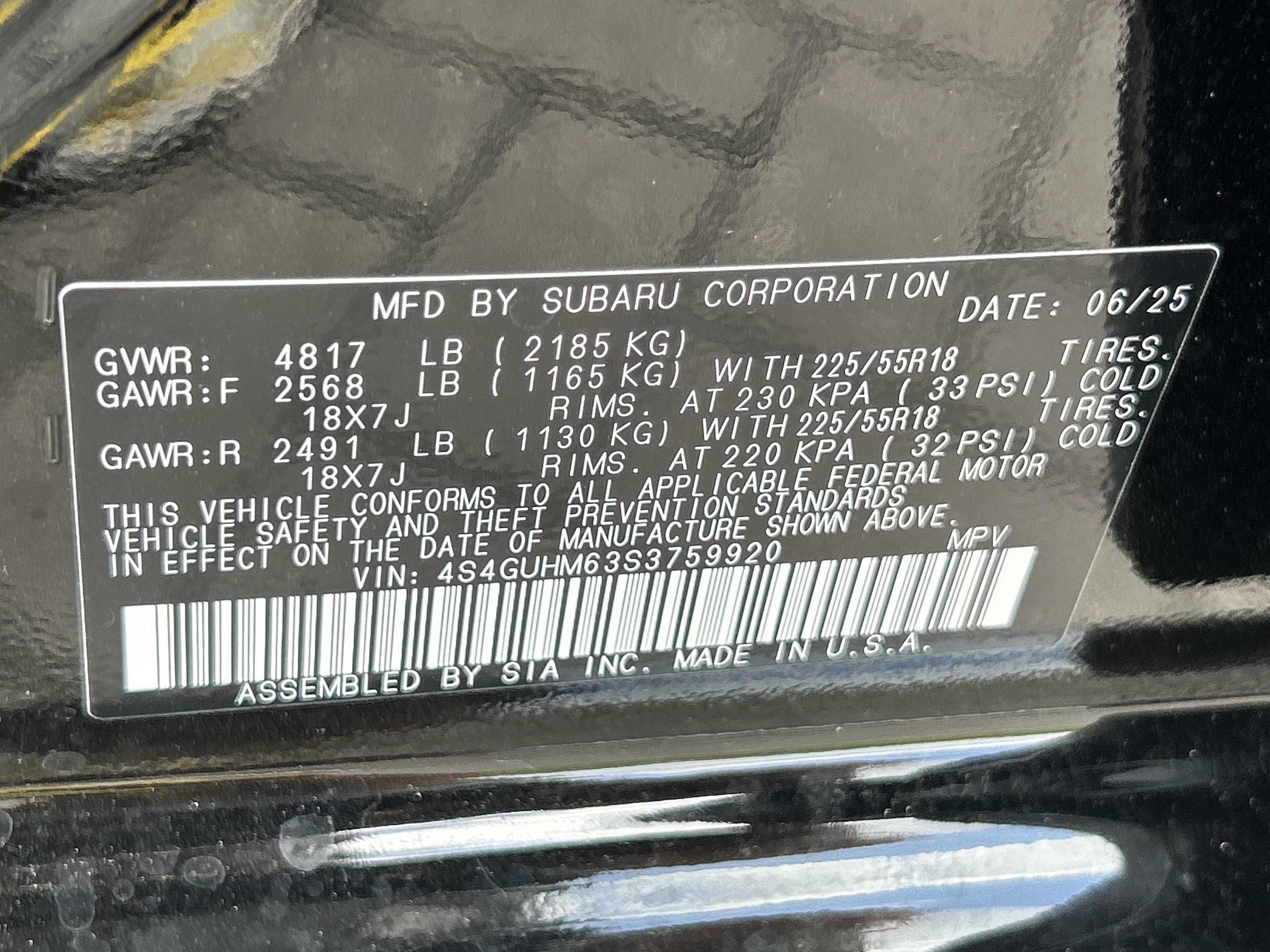 2025 Subaru Crosstrek Limited photo 11