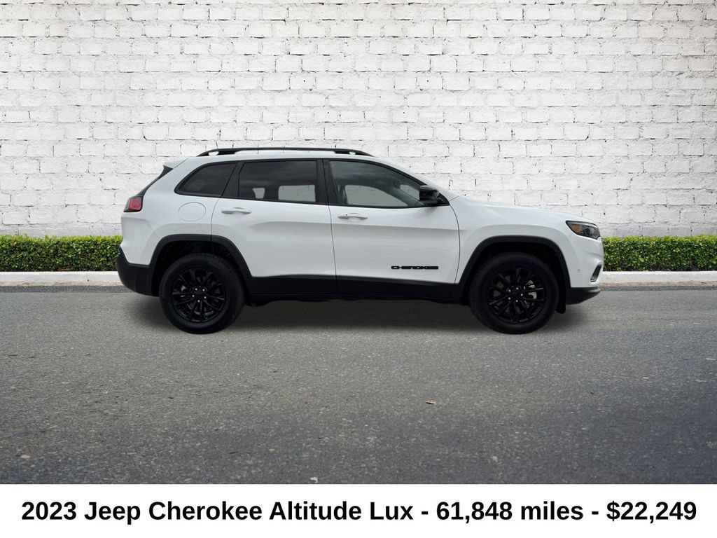 Certified 2023 Jeep Cherokee Altitude Lux with VIN 1C4PJMMBXPD110877 for sale in Kansas City