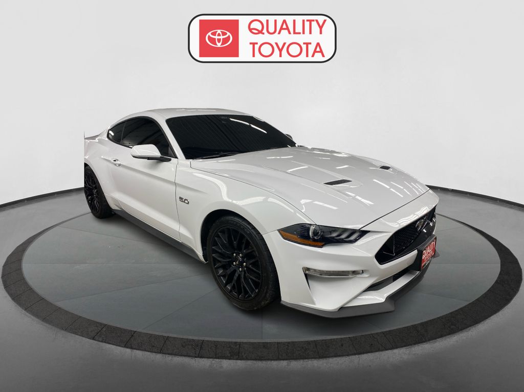 Used 2021 Ford Mustang GT Premium with VIN 1FA6P8CF8M5156631 for sale in Fergus Falls, Minnesota