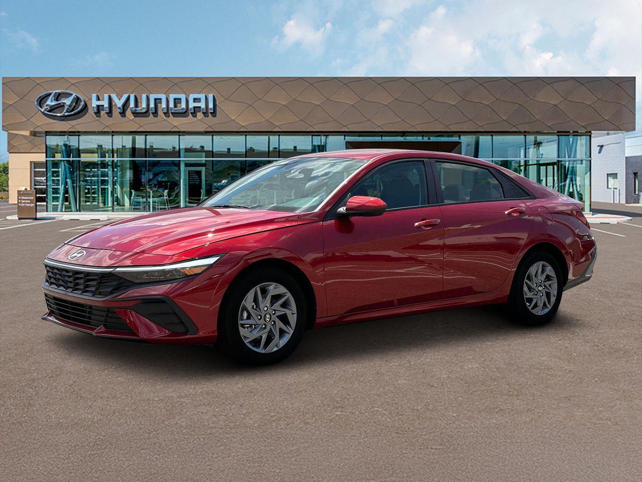 2025 Hyundai Elantra Hybrid Blue photo 2