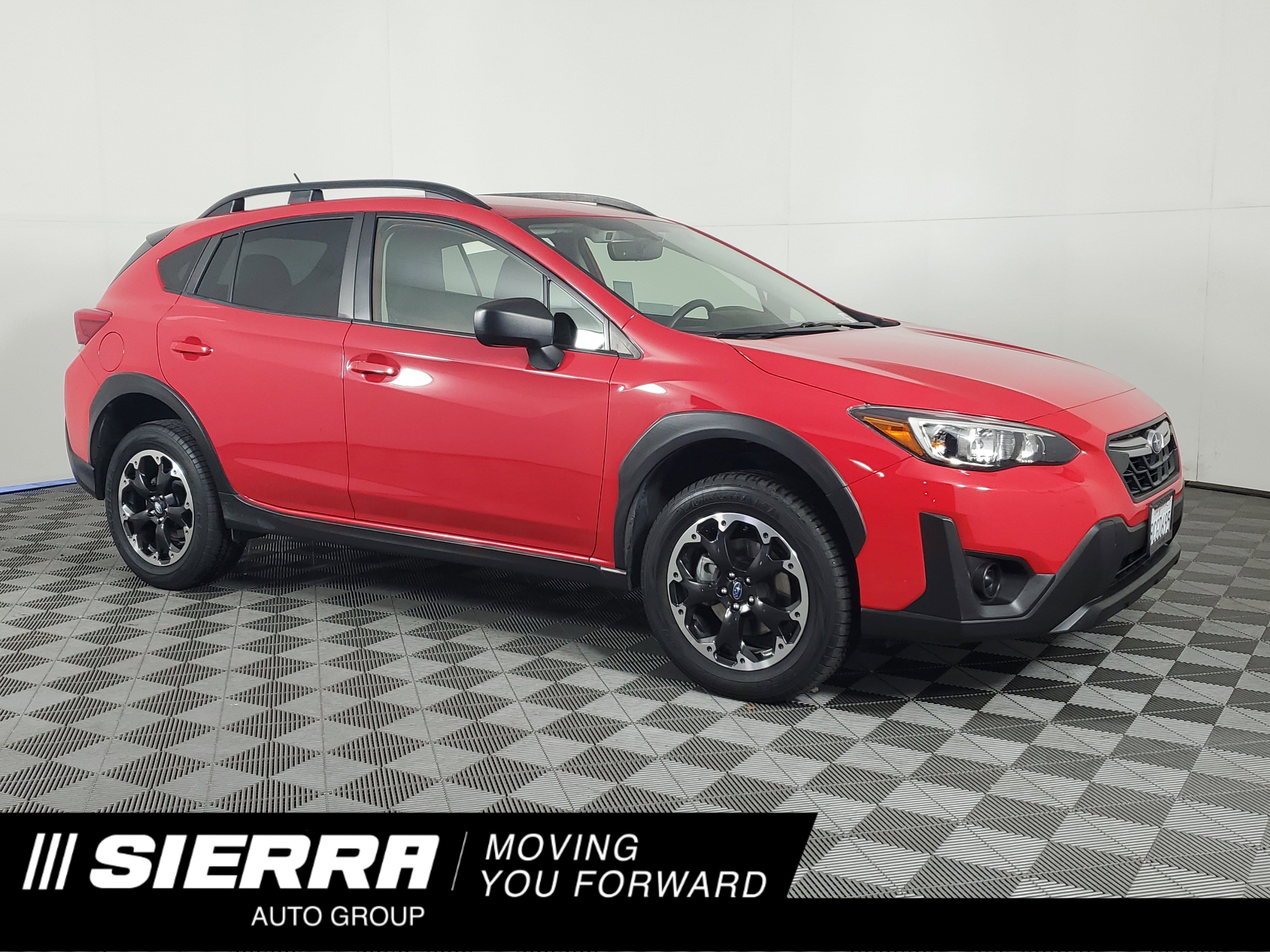 Used 2023 Pure Red Subaru Base image 1