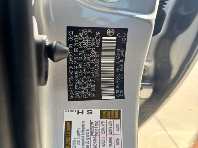 2022 Toyota Corolla Hybrid LE photo 7