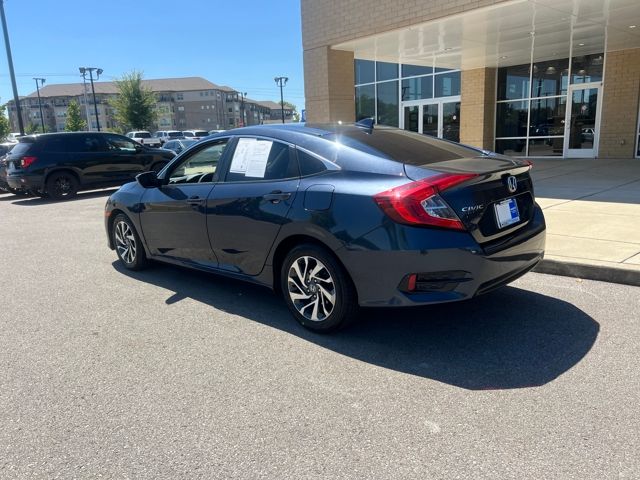 Used 2017 Honda Civic EX with VIN 19XFC2F78HE039455 for sale in Mt. Juliet, TN