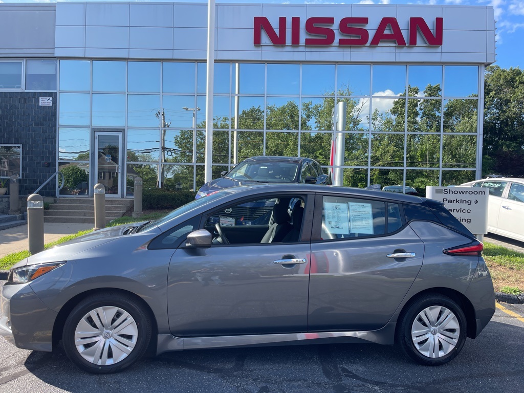 Certified 2024 Nissan LEAF S with VIN 1N4AZ1BV3RC550593 for sale in Milford, MA