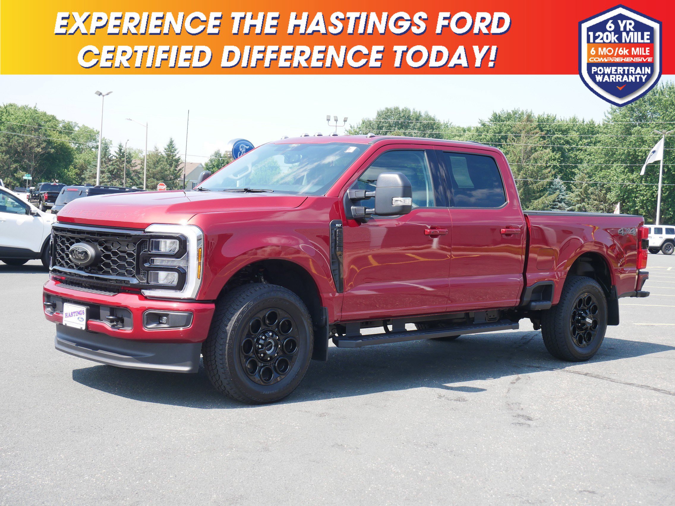 Certified 2025 Ford F-250 Super Duty XLT with VIN 1FT8W2BN4SEC42513 for sale in Hastings, Minnesota