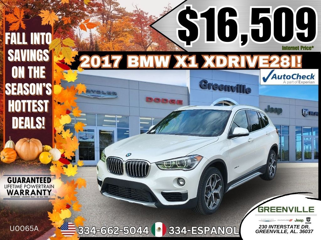 2017 BMW X1 28i