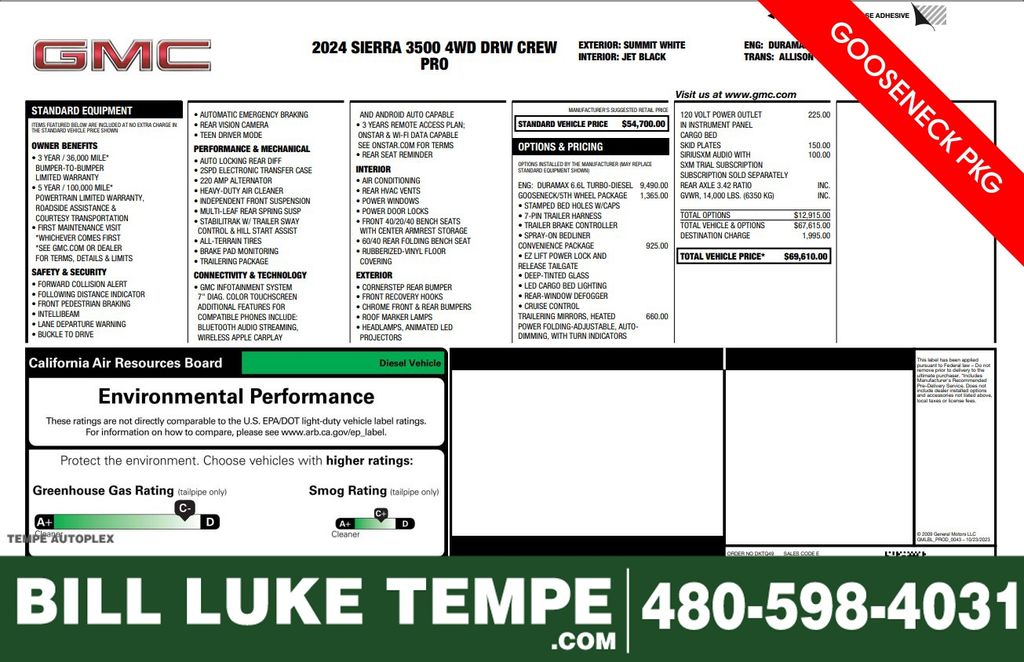 2024 GMC Sierra 3500HD