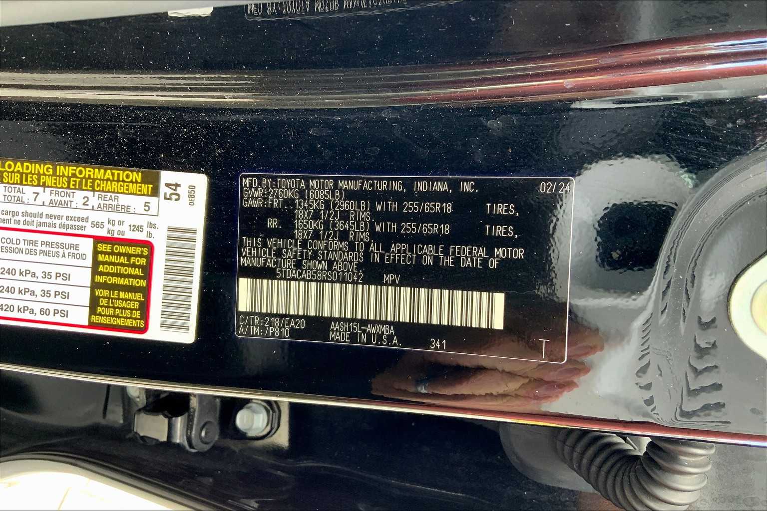 2024 Toyota Highlander Hybrid XLE photo 29