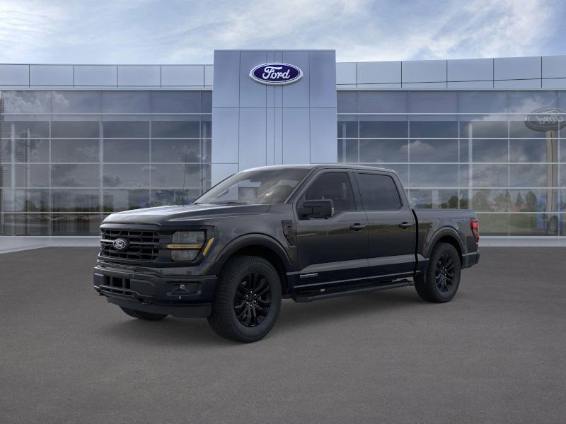New 2025 AGATE BLACK Ford XLT image 1