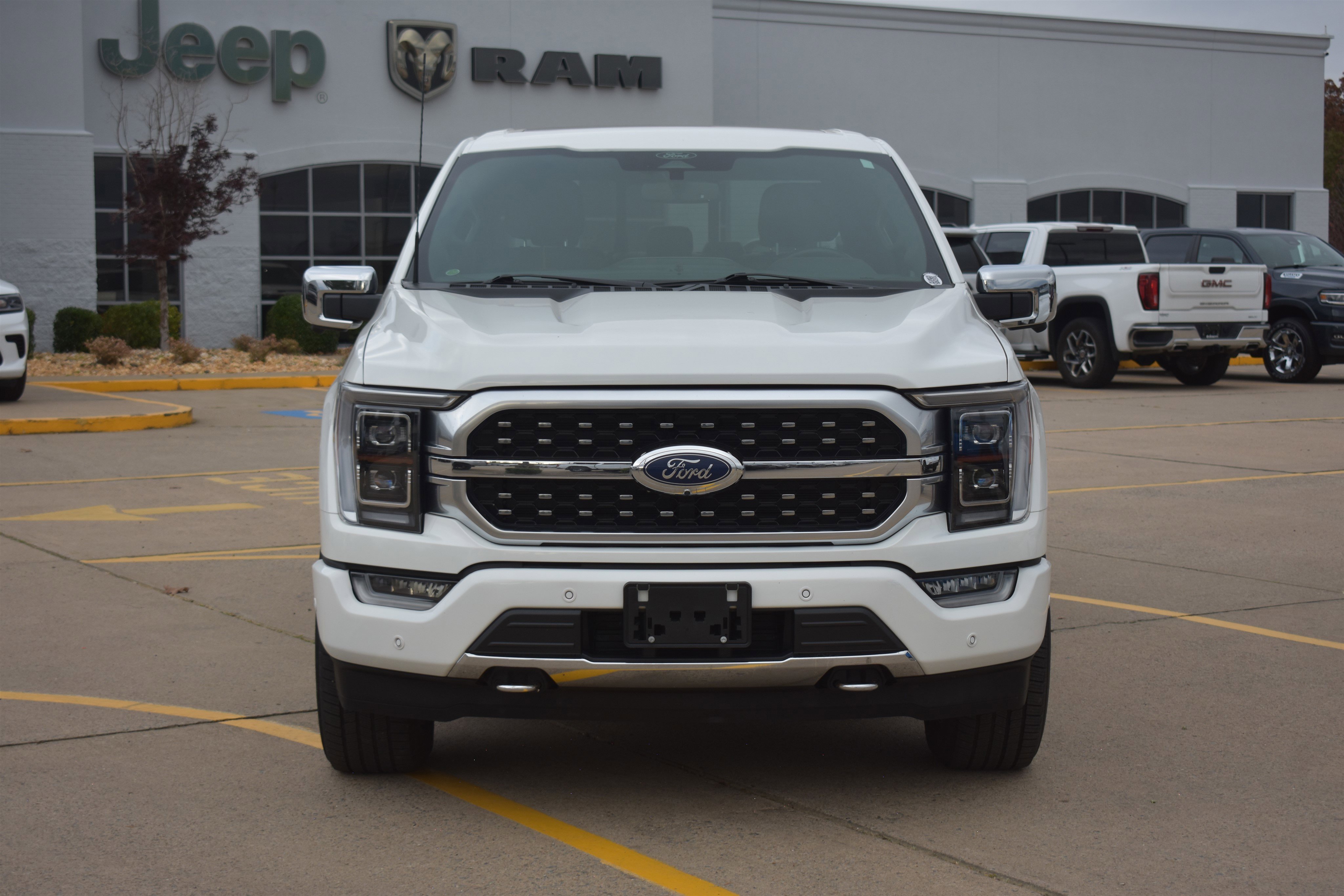 Used 2022 Ford F-150 Platinum with VIN 1FTFW1ED0NFB73712 for sale in Little Rock