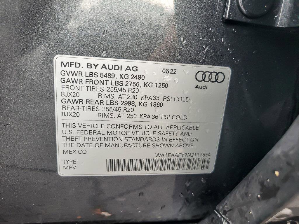 2022 AUDI Q5 - Image 32