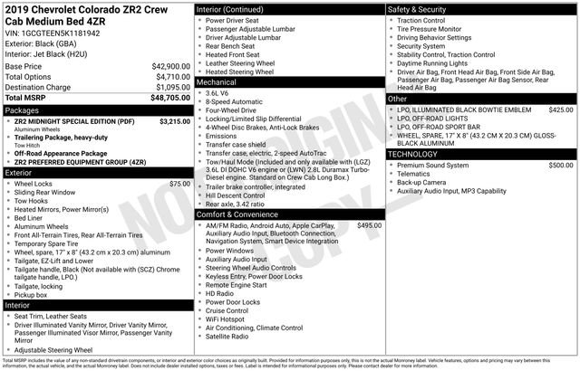 2019 Chevrolet Colorado