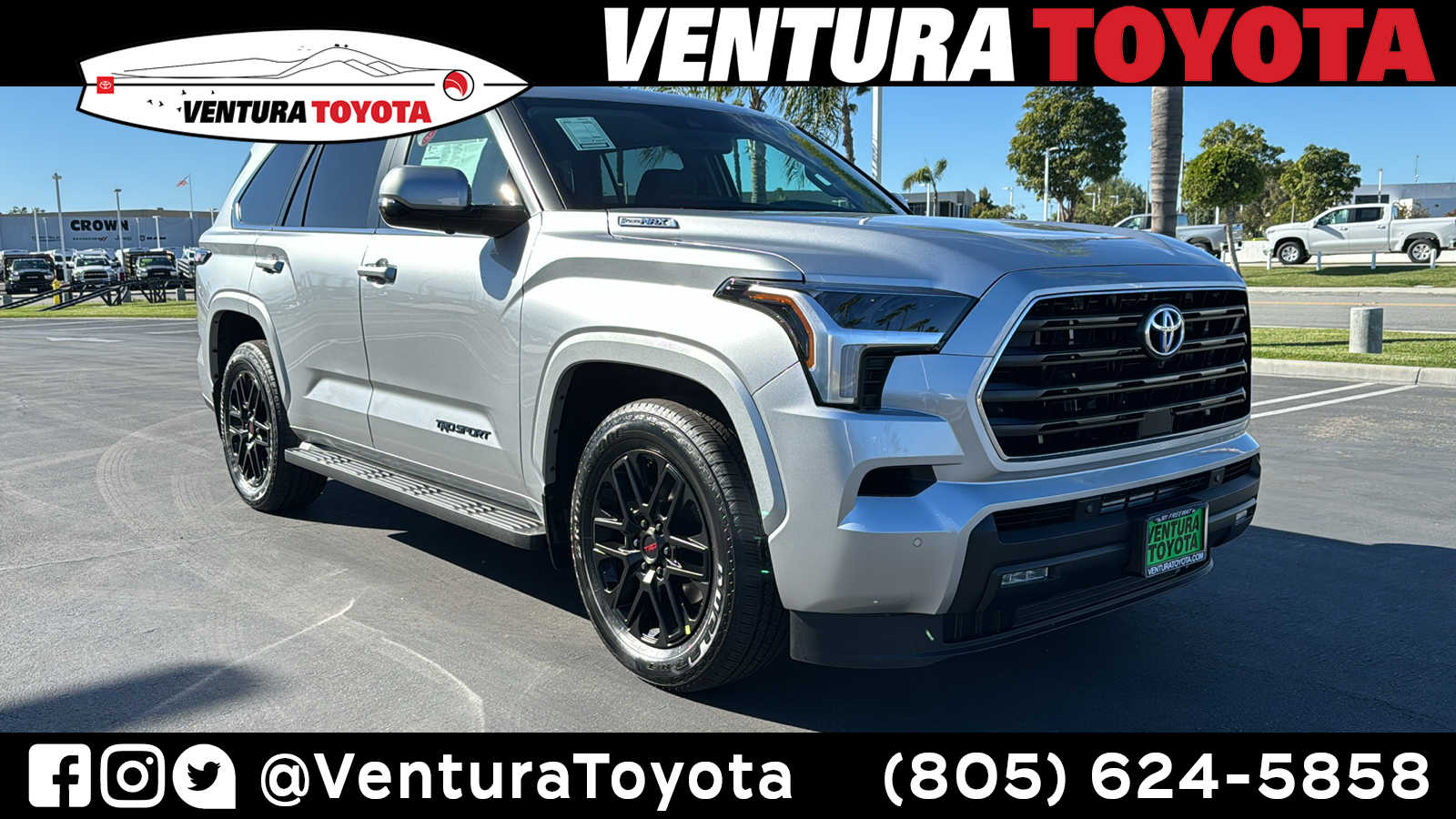 New 2024 Toyota Sequoia SR5 Sport Utility in Ventura 60745 Ventura