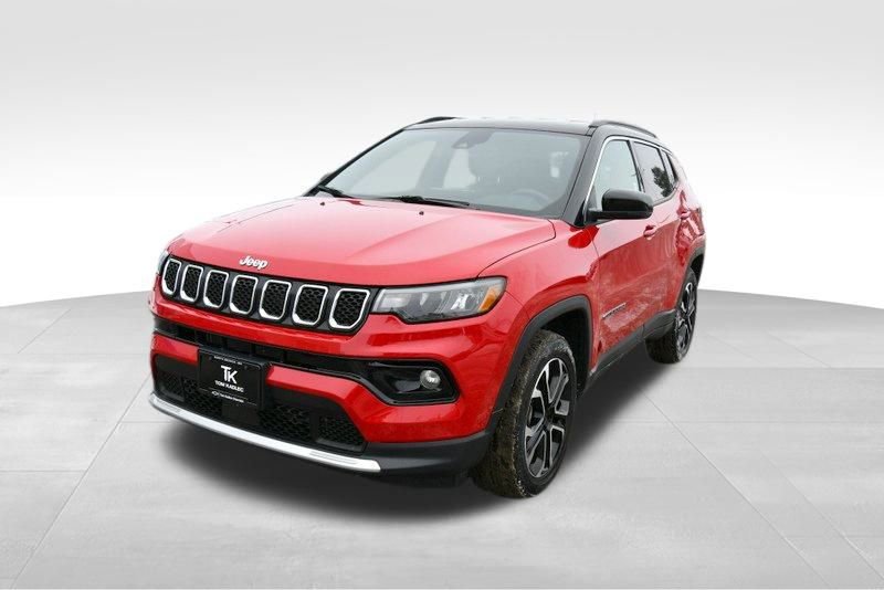 Used 2024 Jeep Compass Limited with VIN 3C4NJDCN3RT596593 for sale in North Branch, Minnesota