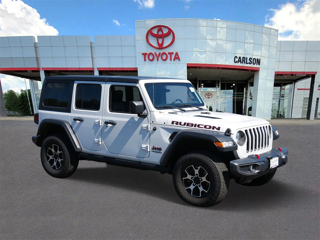 Used 2020 Jeep Wrangler Unlimited Rubicon with VIN 1C4HJXFGXLW194504 for sale in Minneapolis, Minnesota