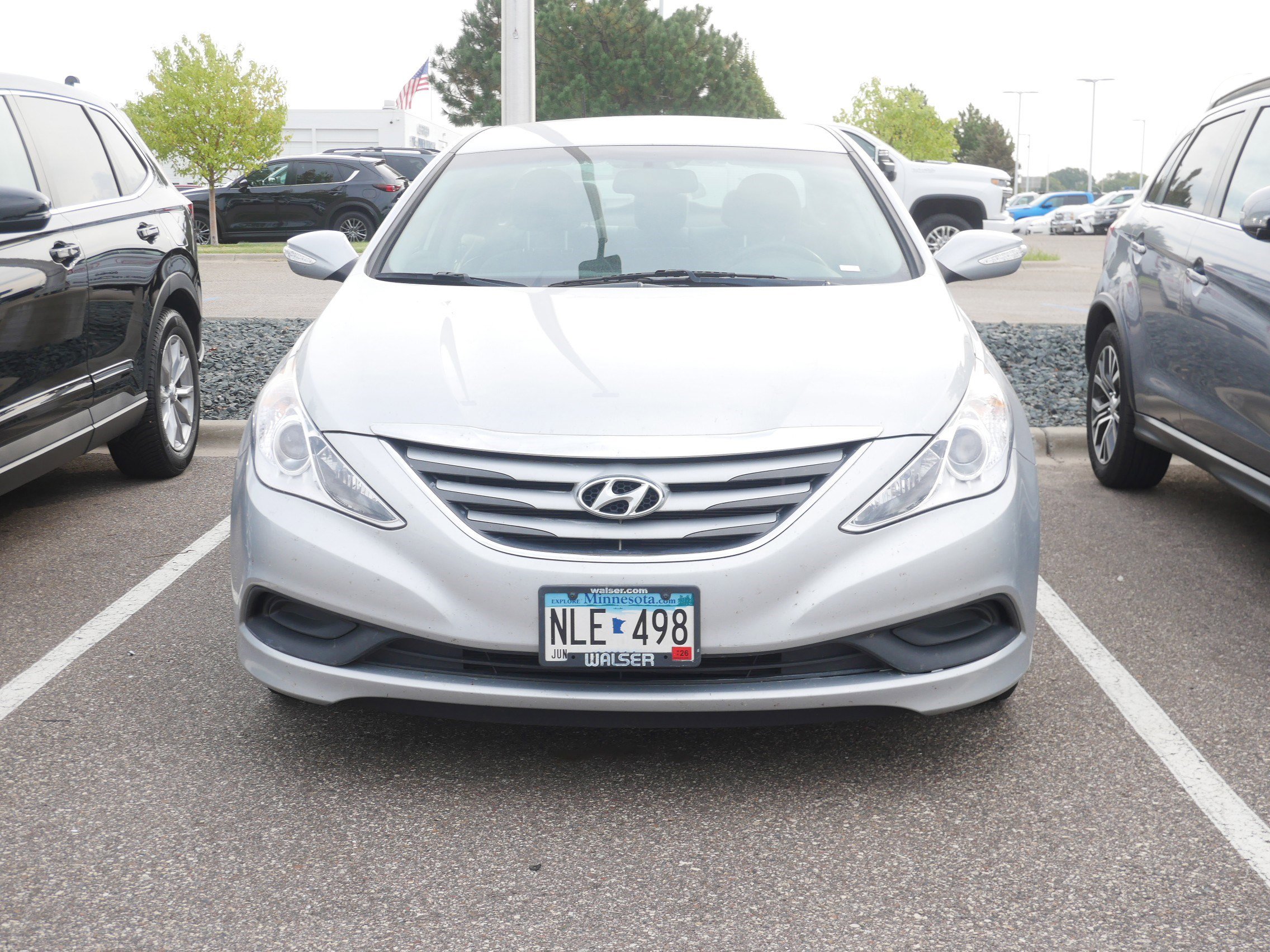 Used 2014 Hyundai Sonata GLS with VIN 5NPEB4AC6EH922301 for sale in Brooklyn Center, Minnesota