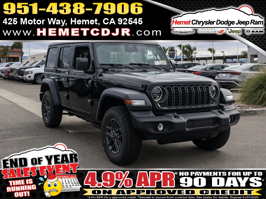 2026 Jeep Wrangler 4-Door Sport S's photo