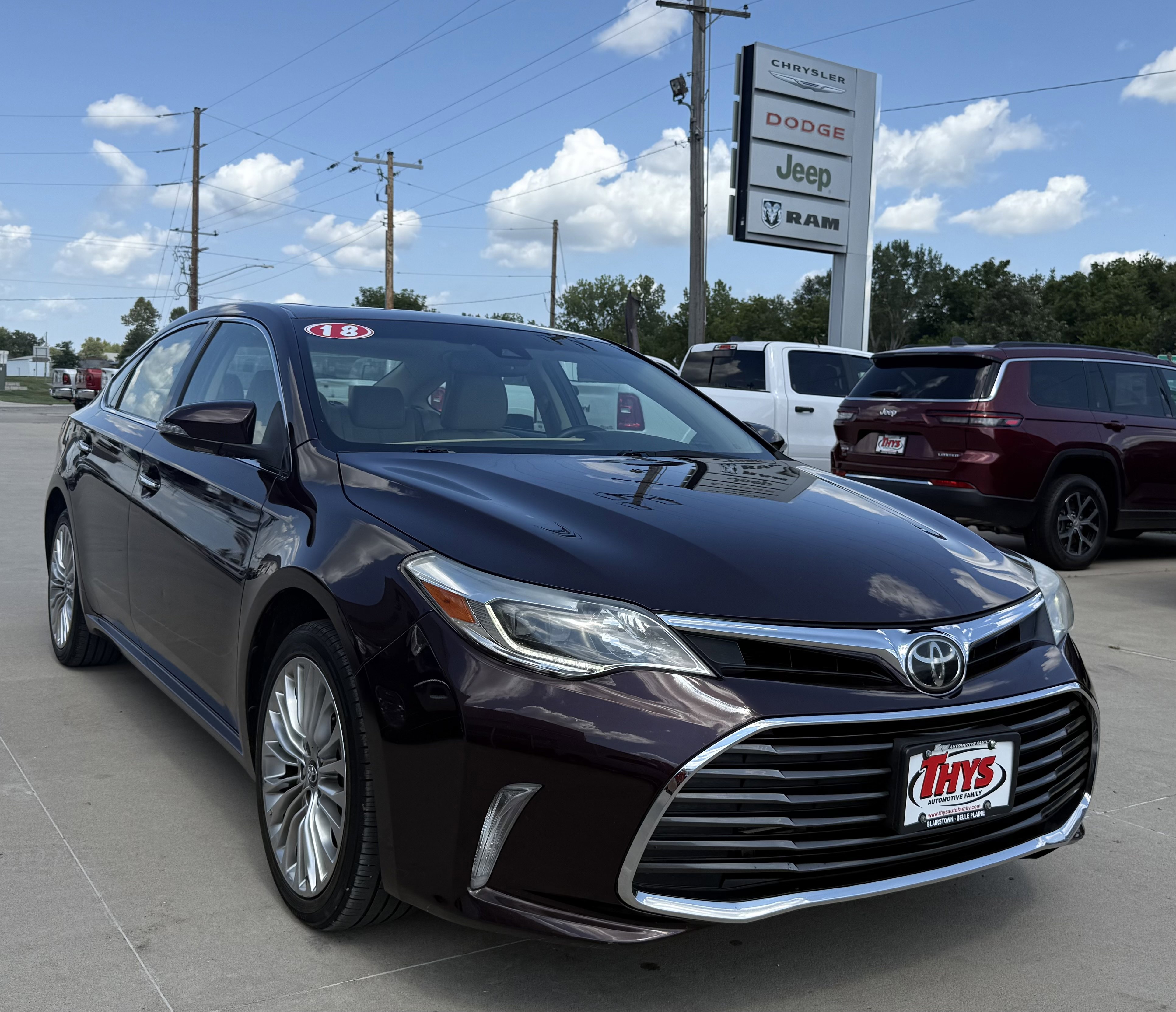 2018 Toyota Avalon Plus XLE Premium Touring Limited photo 9
