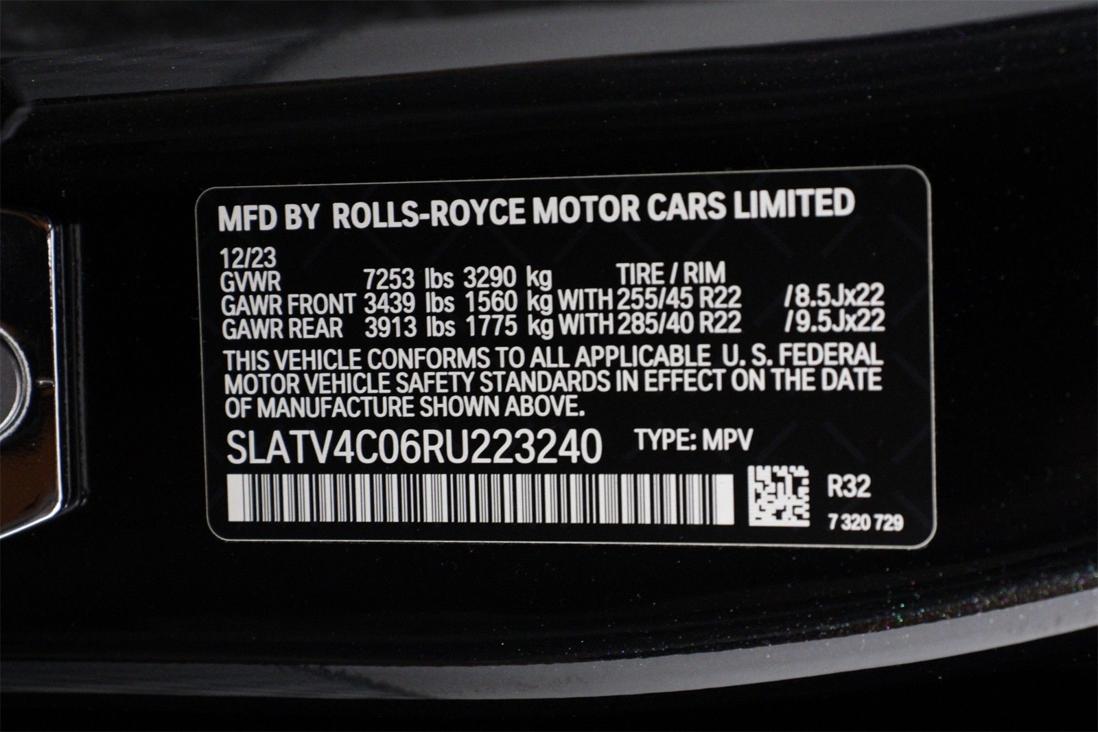 2024 Rolls Royce Cullinan RR photo 15