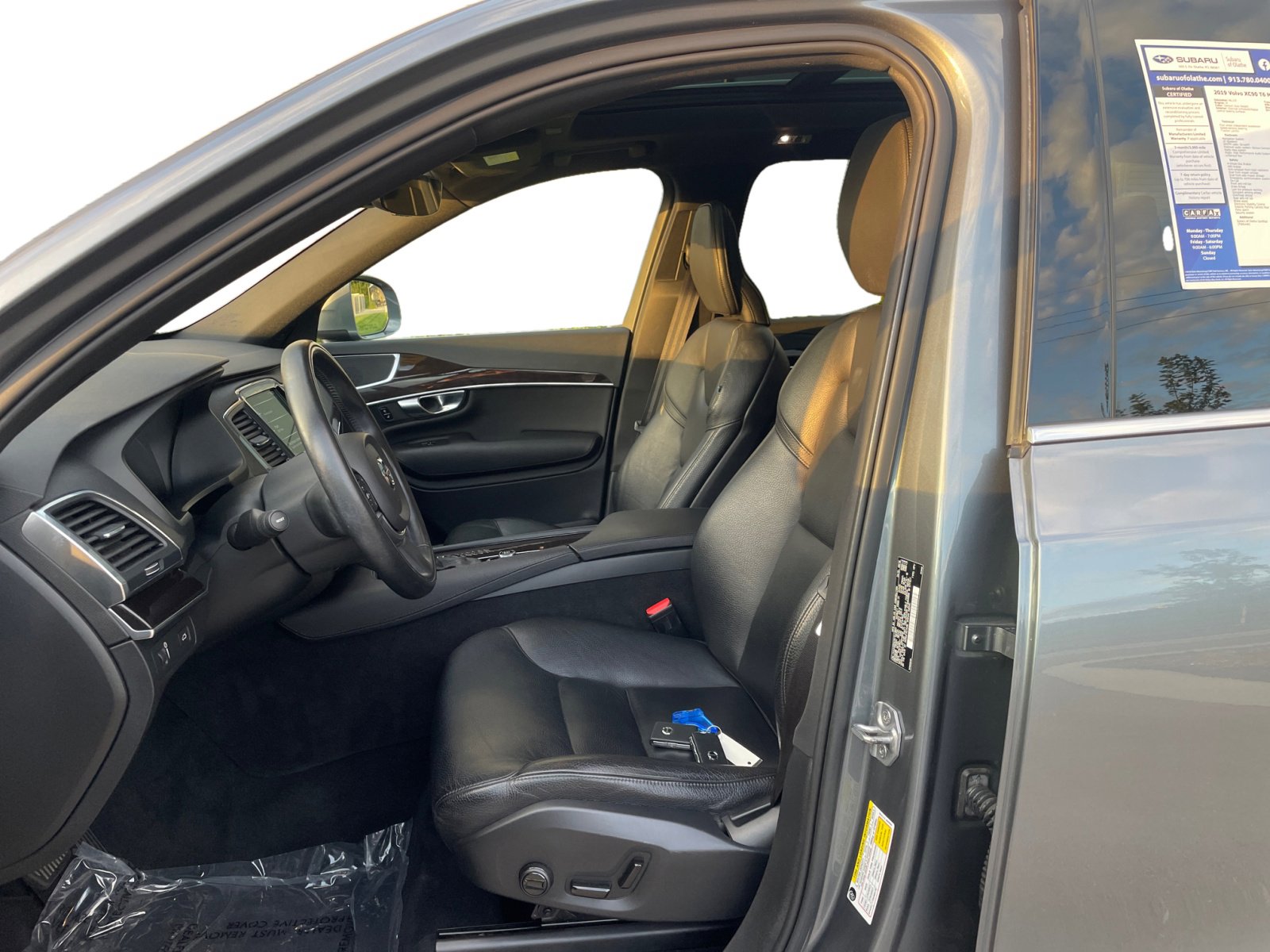 Used 2019 Volvo XC90 Momentum with VIN YV4A22PK7K1441863 for sale in Kansas City