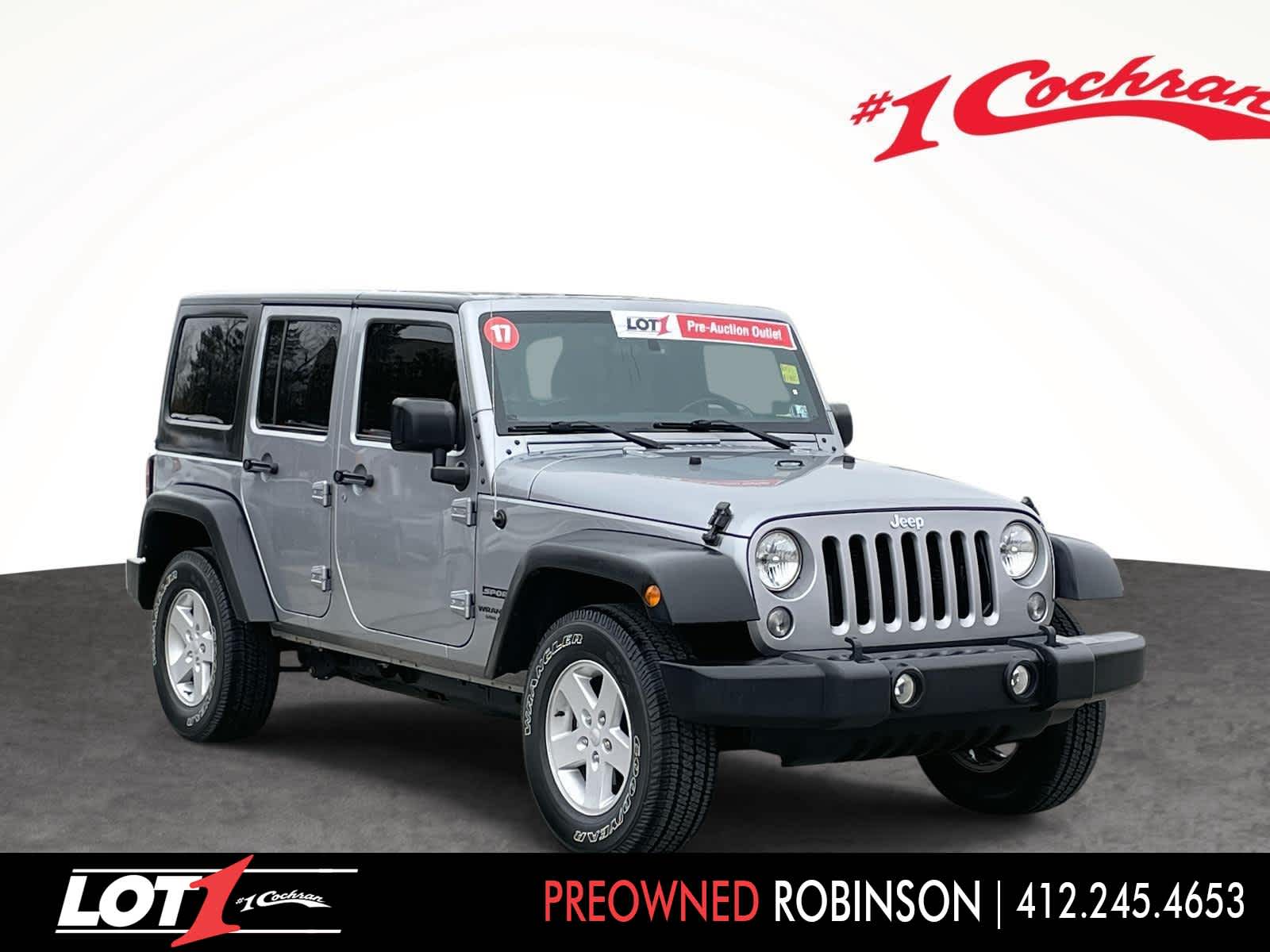 2017 Jeep Wrangler Unlimited Sport S